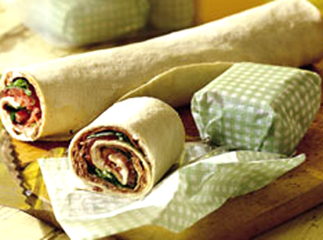 Beef, Bacon and Blues Wrap Beef, Bacon and Blues Wrap picture